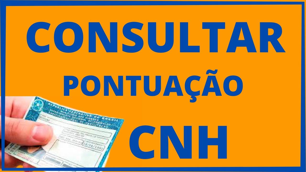 Aplicativo para consultar pontos na CNH